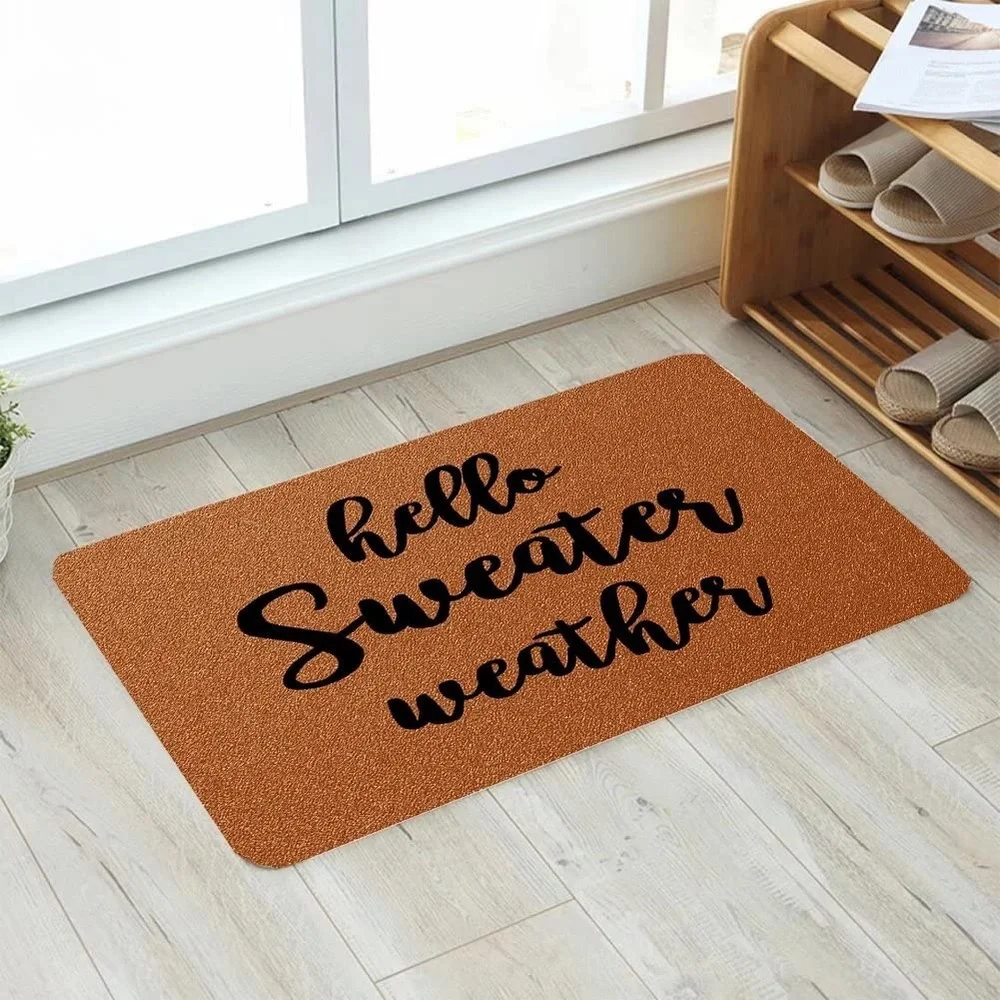 Custom made door mats. *****HALLOWEEN/FALL EDITION*****
